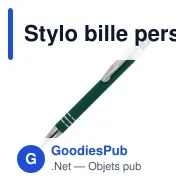 Stylo bille personnalisable en aluminium toucher doux avec logo - Athènes - Miniature 8