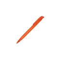 Variante Transparent Orange - Stylo bille personnalisable en ABS transparent avec logo - Atlas