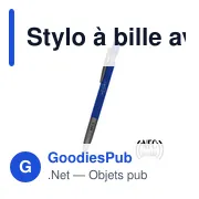 Stylo à bille personnalisable avec puce NFC - Teaganavec logo - Miniature 7