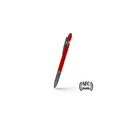 Variante rouge - Stylo à bille personnalisable avec puce NFC - Teaganavec logo
