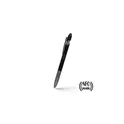 Variante noir - Stylo à bille personnalisable avec puce NFC - Teaganavec logo