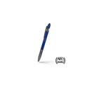 Variante bleu marine - Stylo à bille personnalisable avec puce NFC - Teaganavec logo