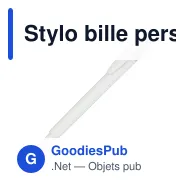 Stylo bille personnalisable Baron 03 en ABS recyclé avec logo - Stilolinea - Miniature 11