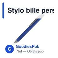 Stylo bille personnalisable en aluminium soft touch avec logo - Boston - Miniature 2