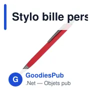 Stylo bille personnalisable en aluminium soft touch avec logo - Boston - Miniature 3
