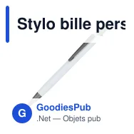 Stylo bille personnalisable en aluminium soft touch avec logo - Boston - Miniature 4