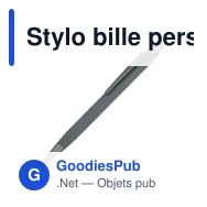 Stylo bille personnalisable en aluminium soft touch avec logo - Boston - Miniature 9