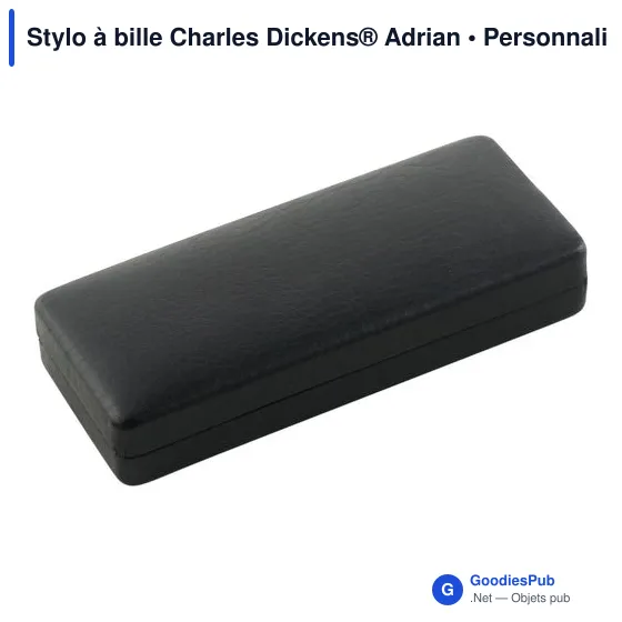 Stylo à bille personnalisable Charles Dickens® avec logo - Image 6