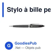 Stylo à bille personnalisable avec logo - Charles Dickens® Jemma - Miniature 12