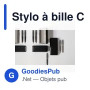 Stylo à bille personnalisable avec logo - Charles Dickens® Jemma - Miniature 8