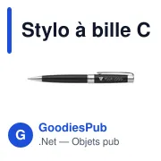 Stylo à bille personnalisable Charles Dickens® avec logo - Miniature 6
