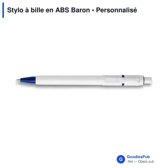 Stylo à bille en ABS Baron - Image 12