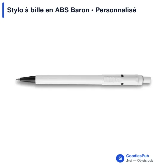 Stylo à bille en ABS Baron - Image 5