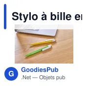 Stylo à bille en ABS recyclé Zian - Miniature 37