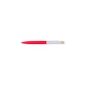 Variante rouge - Stylo à bille en ABS recyclé Zian
