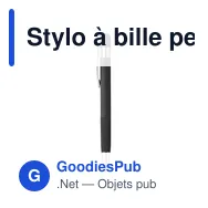 Stylo à bille personnalisable en aluminium recyclé - Maelavec logo - Miniature 6