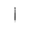 Variante noir - Stylo à bille personnalisable en aluminium recyclé - Maelavec logo