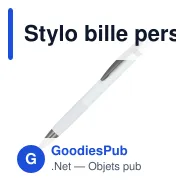 Stylo bille personnalisable en aluminium soft touch avec logo - Toulouse - Miniature 9