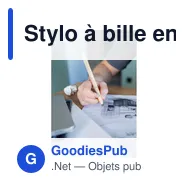 Stylo à bille en bois personnalisable avec logo | Arisoa - Miniature 2
