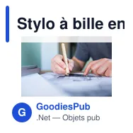 Stylo à bille en bois personnalisable avec logo | Arisoa - Miniature 6