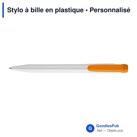 Stylo à bille en plastique