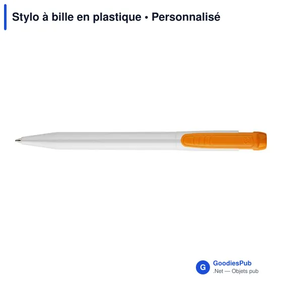 Stylo à bille en plastique - Image 1