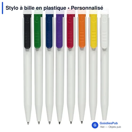 Stylo à bille en plastique - Image 11