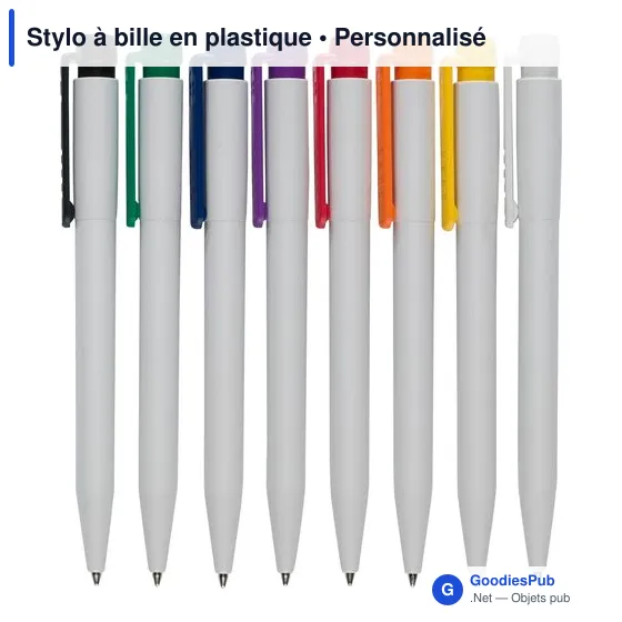 Stylo à bille en plastique - Image 12