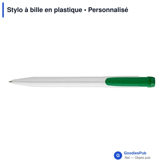 Stylo à bille en plastique - Image 9
