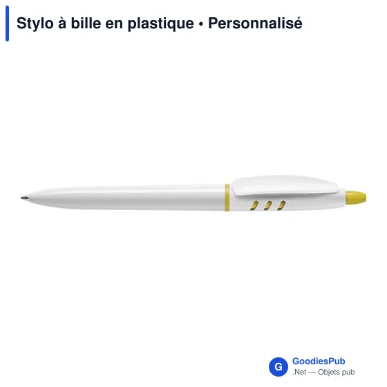 Stylo à bille en plastique - Image 11