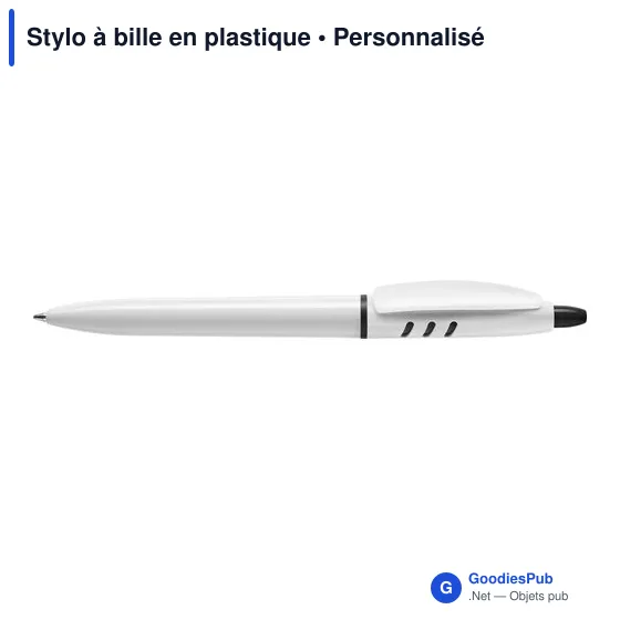 Stylo à bille en plastique - Image 4