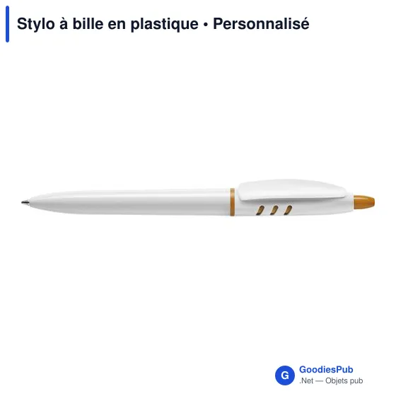 Stylo à bille en plastique - Image 10