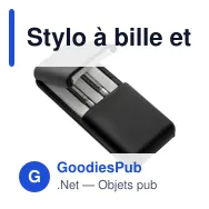 Stylo à bille et roller personnalisable avec logo - Charles Dickens® Alan - Miniature 2