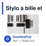 Stylo à bille et roller personnalisable avec logo - Charles Dickens® Alan - Miniature 8