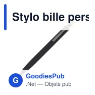 Stylo bille personnalisable en aluminium 100 % recyclé avec logo - Kalmar - Miniature 3