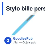 Stylo bille personnalisable en aluminium 100 % recyclé avec logo - Kalmar - Miniature 7