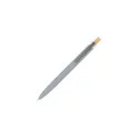 Variante Gris - Stylo bille personnalisable en aluminium 100 % recyclé avec logo - Kalmar