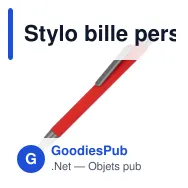 Stylo bille personnalisable avec stylet en ABS recyclé avec logo - Madeira - Miniature 11