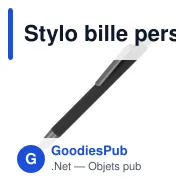 Stylo bille personnalisable avec stylet en ABS recyclé avec logo - Madeira - Miniature 7