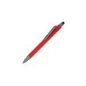 Variante Rouge - Stylo bille personnalisable avec stylet en ABS recyclé avec logo - Madeira