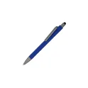 Variante Bleu - Stylo bille personnalisable avec stylet en ABS recyclé avec logo - Madeira