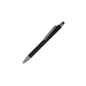 Variante Noir - Stylo bille personnalisable avec stylet en ABS recyclé avec logo - Madeira