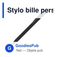 Stylo bille personnalisable en aluminium soft touch mat avec logo - Paris - Miniature 4