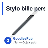 Stylo bille personnalisable en aluminium soft touch mat avec logo - Paris - Miniature 6