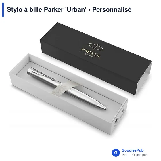 Stylo à bille personnalisable Parker 'Urban' avec logo - Image 4