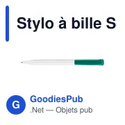 Stylo à bille personnalisable S45 avec logo - Stilolinea - Miniature 4