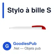 Stylo à bille personnalisable S45 avec logo - Stilolinea - Miniature 6