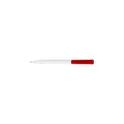 Variante rouge - Stylo à bille personnalisable S45 avec logo - Stilolinea