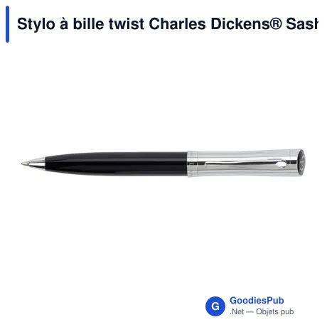 Stylo à bille twist Charles Dickens® Sasha