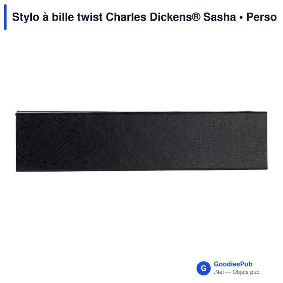 Stylo à bille twist Charles Dickens® Sasha - Image 4